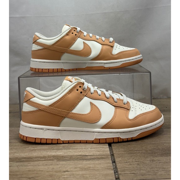Nike Dunk Low Womens Shoes DD1503-114 Pearl White / Medium Soft Pink Size 9 - Picture 1 of 10
